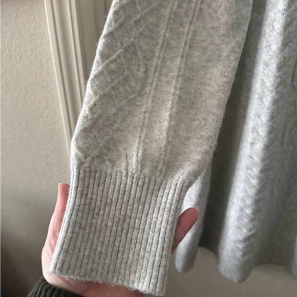 Like New Loft Cozy Cable Sweater Dress - Picture 2 of 10
